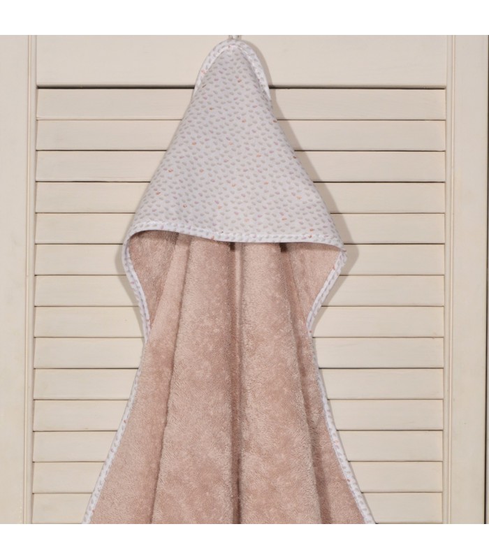 Oliver Baby μπουρνούζι σάπιο μήλο Σχέδιο 402-1 75χ75 100% βαμβάκι 450grs/sqm Oliver Baby