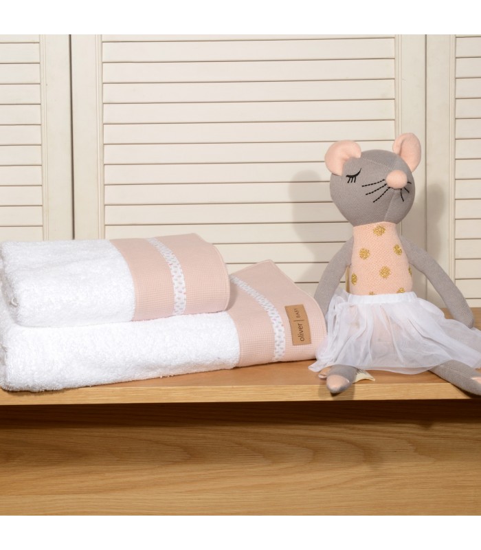 Σετ πετσετών 2 τεμ 450 γρμ/τμ Des 402 Oliver Baby