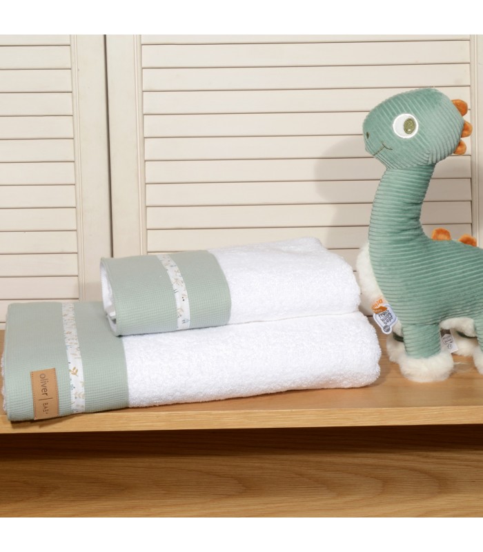 Σετ πετσετών 2 τεμ 450 γρμ/τμ Des 403 Oliver Baby