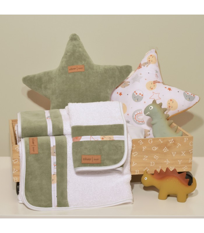 Σετ πετσετών 2 τεμ 450 γρμ/τμ Des 413 Oliver Baby