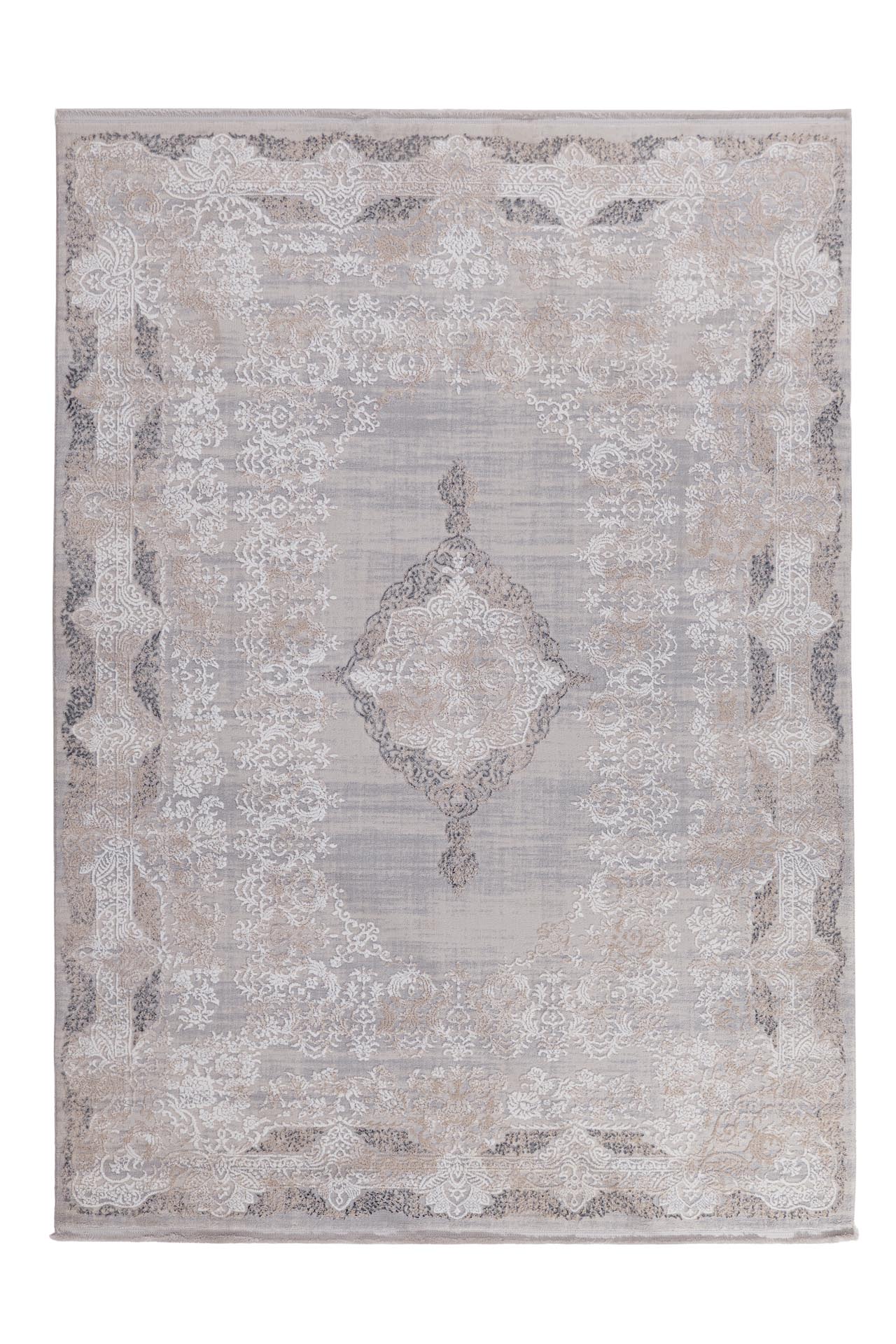 χαλί infinity 5892b grey royal carpet - 140 x 200 cm