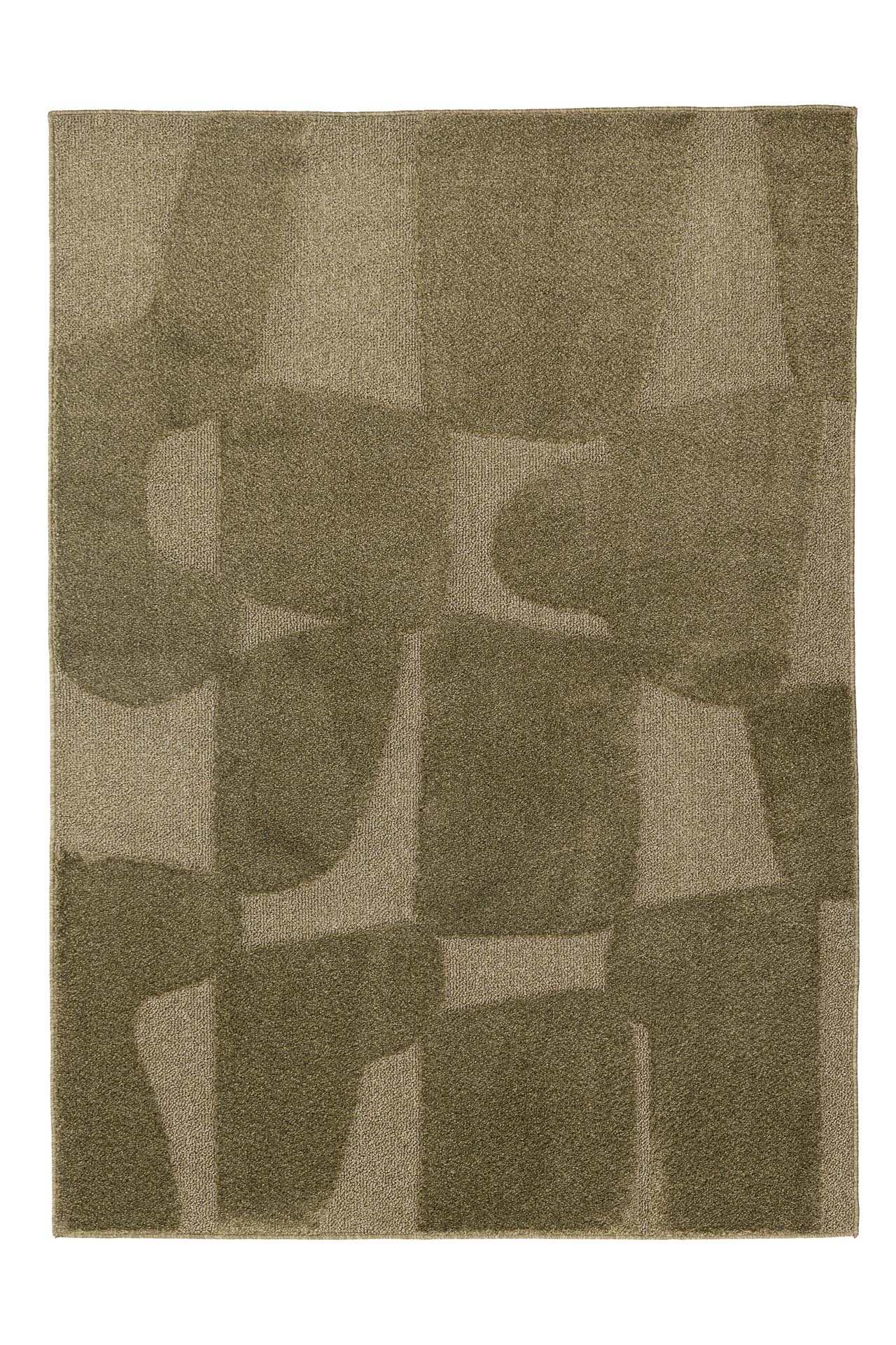 χαλί jazz 7534a olive royal carpet - 133 x 190 cm
