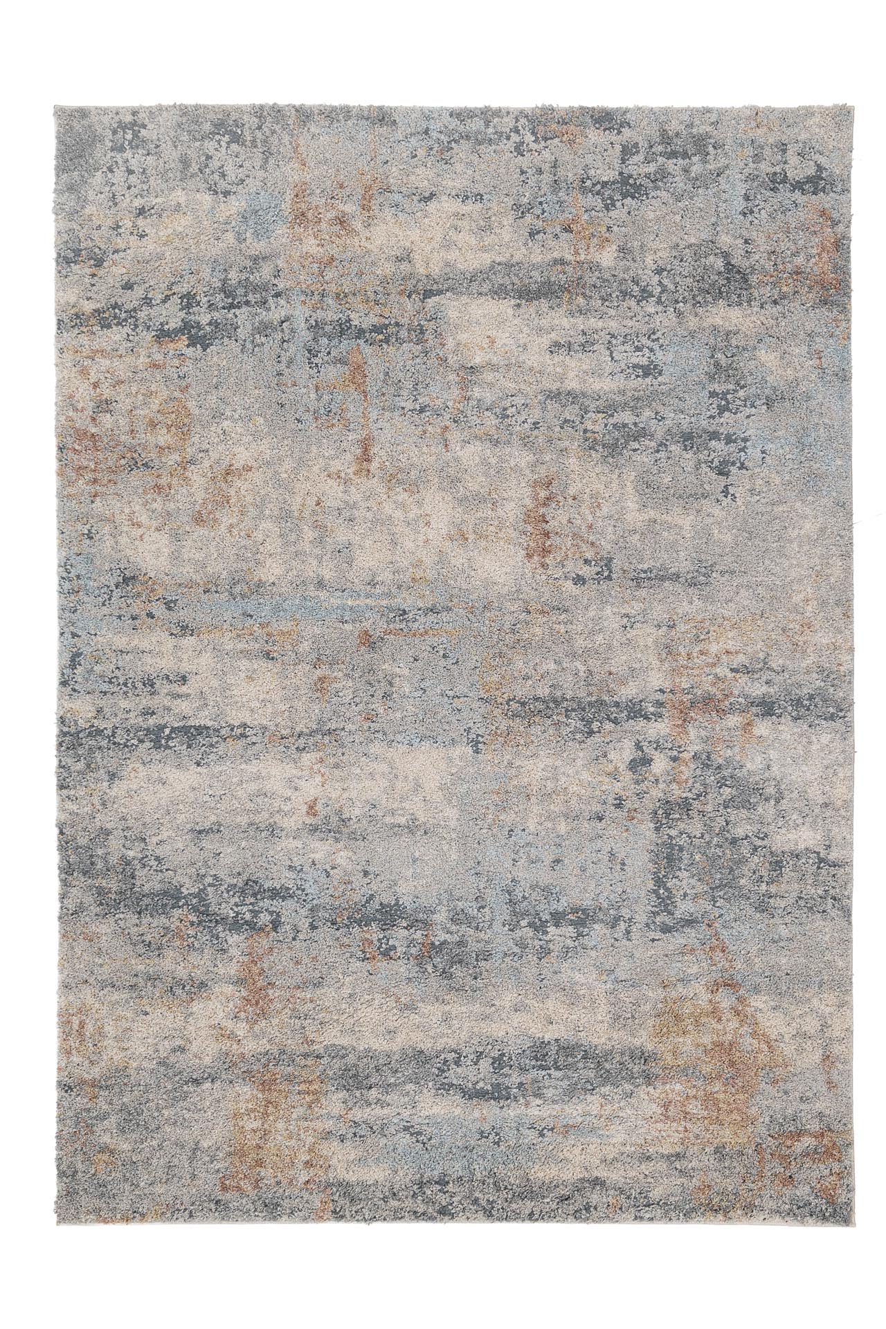 χαλί nova shaggy 804a light grey royal carpet - 140 x 190 cm