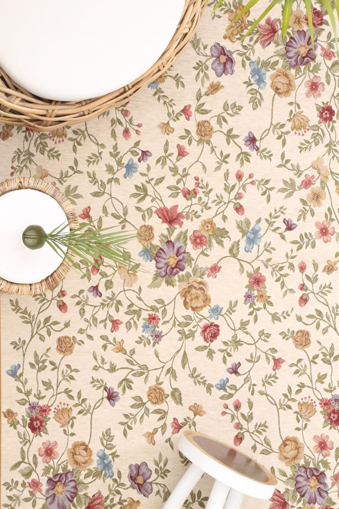 χαλί canvas aubuson round 821 j royal carpet - 150 x 150 cm