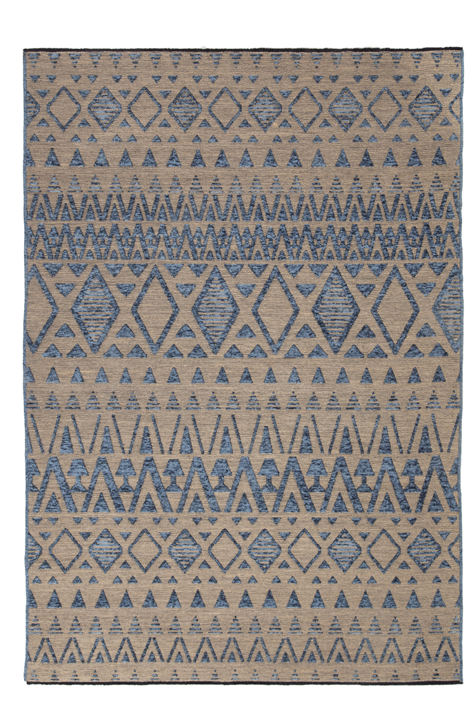 χαλί gloria cotton blue 10 royal carpet - 65 x 140 cm