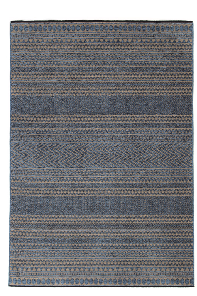 χαλί gloria cotton blue 34 royal carpet - 65 x 200 cm