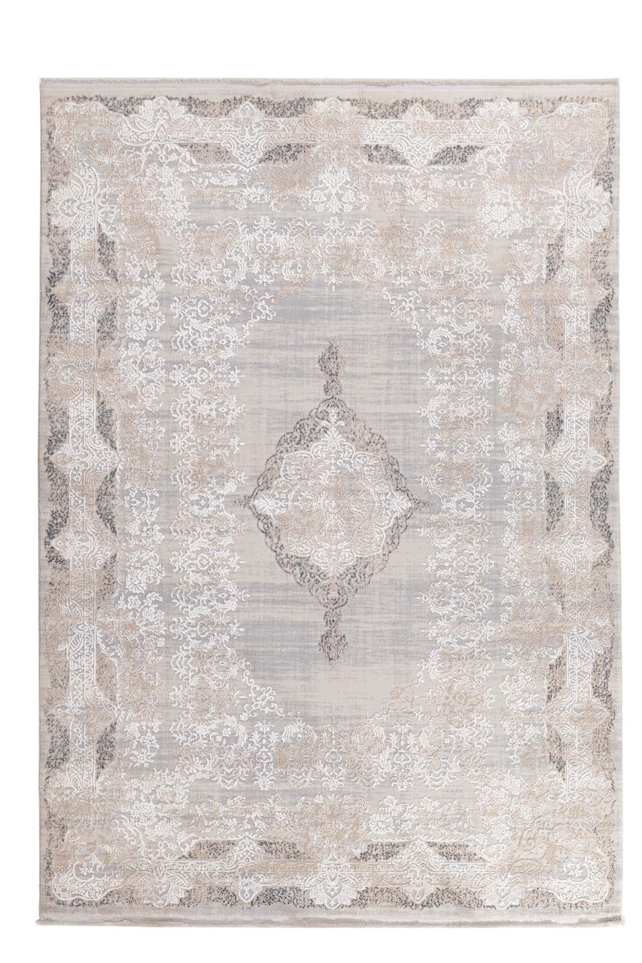 χαλί infinity 5892b grey royal carpet - 70 x 140 cm