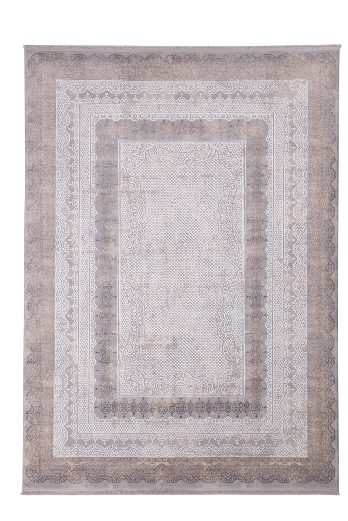 χαλί infinity 5916b grey royal carpet - 70 x 200 cm