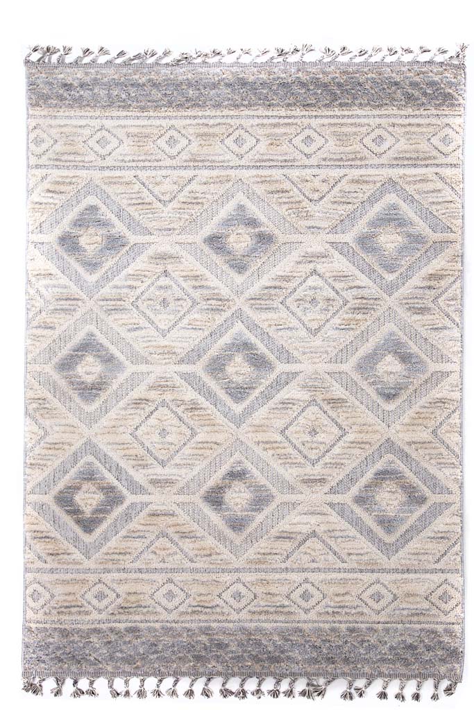 χαλί la casa 712b white l.gray royal carpet - 160 x 230 cm