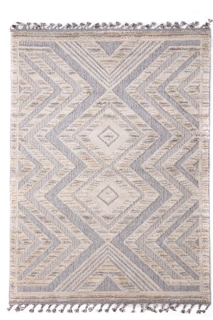 χαλί la casa 723a white l.gray royal carpet - 160 x 230 cm