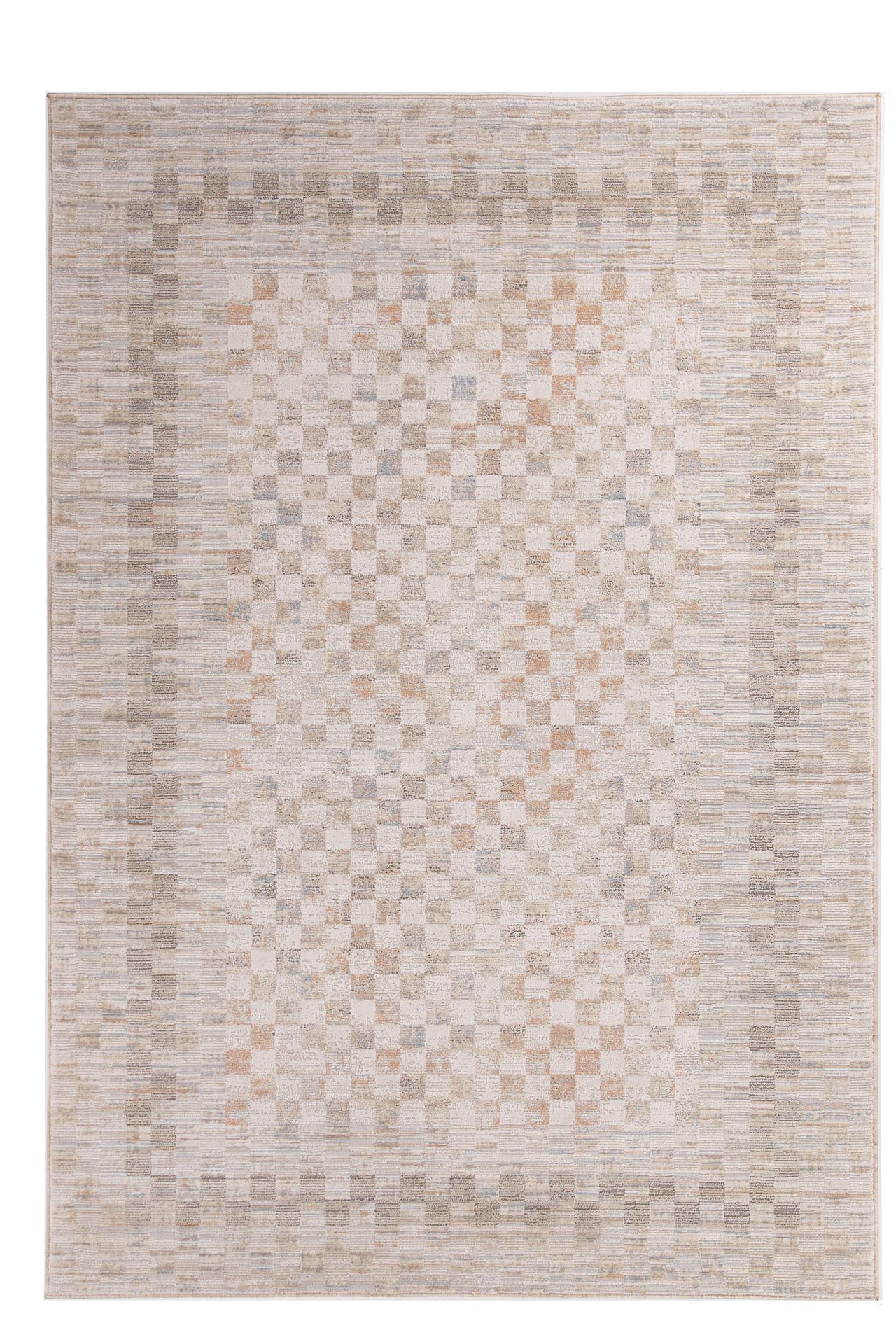 χαλί mona 421 beige blue royal carpet - 200 x 290 cm