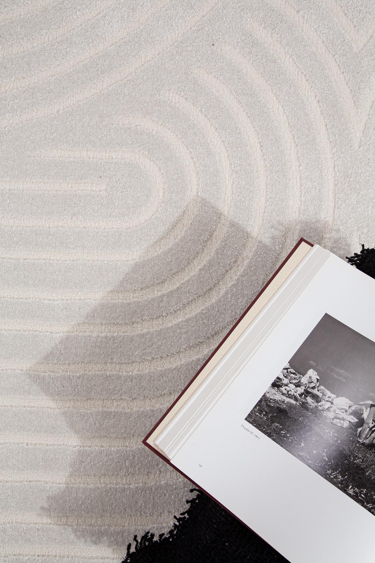 χαλί organic 565 cream royal carpet - 70 x 480 cm