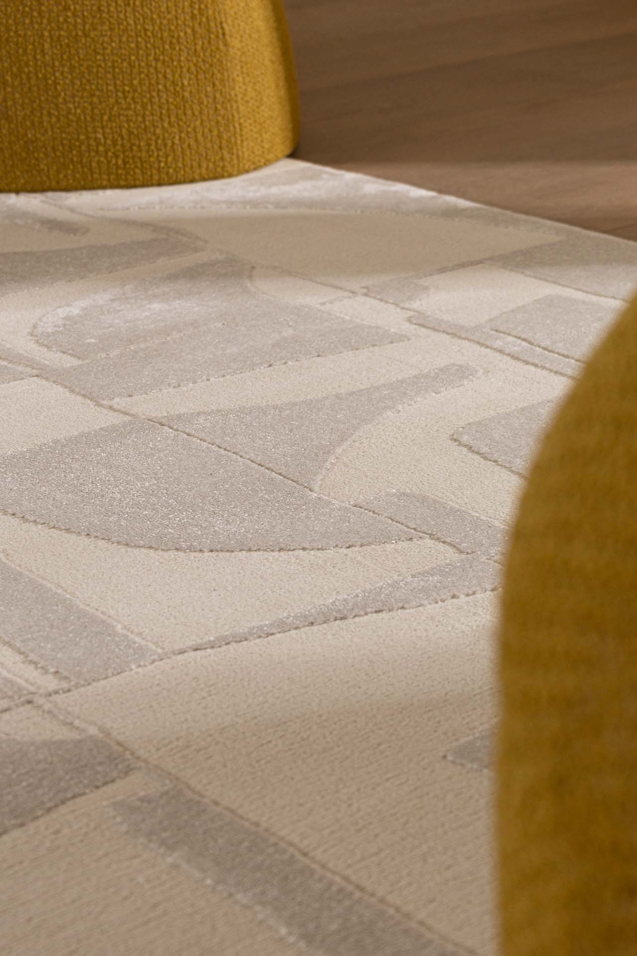 χαλί organic 620a cream royal carpet - 133 x 190 cm