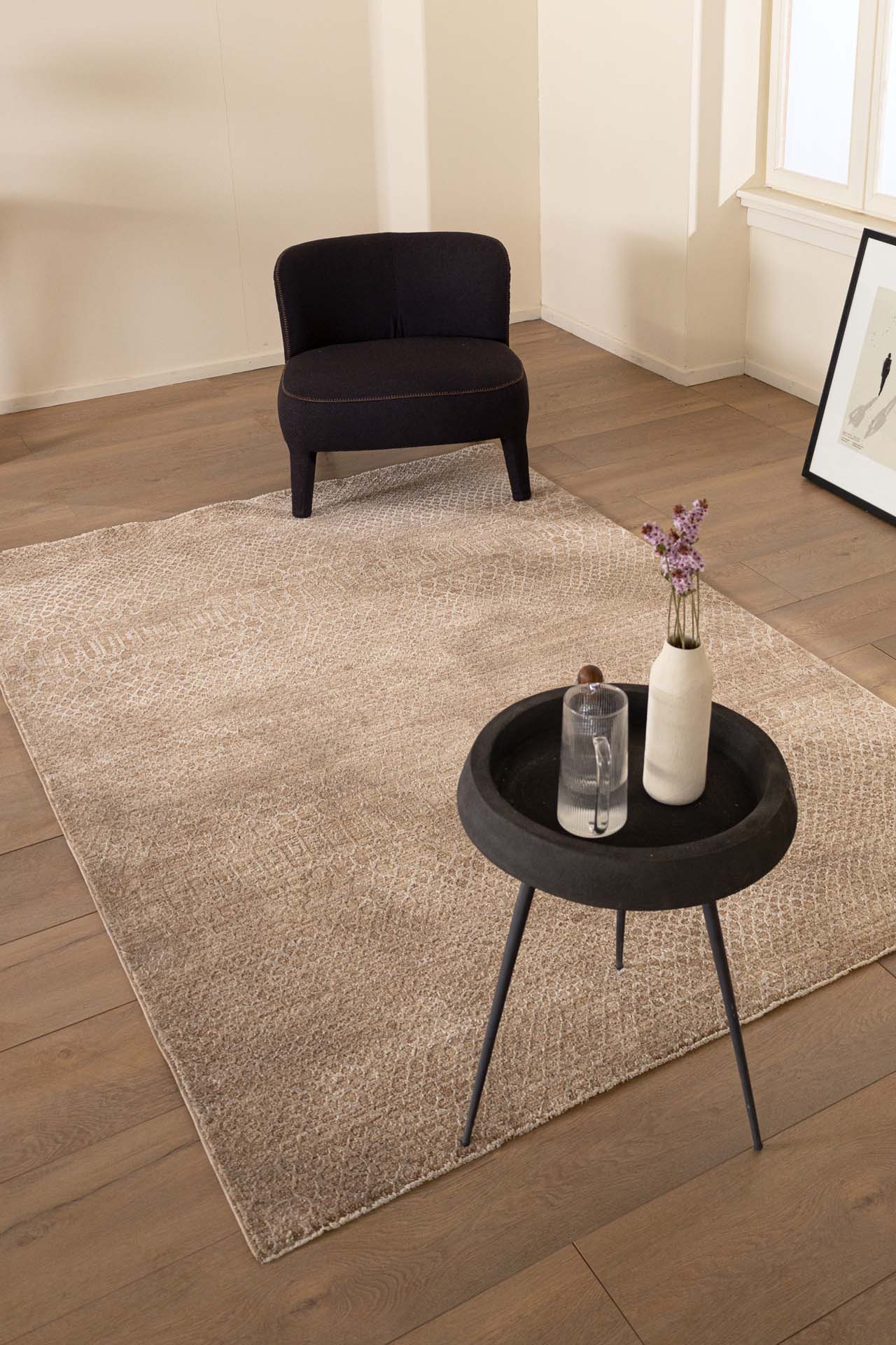 χαλί prime 003 beige royal carpet - 160 x 230 cm