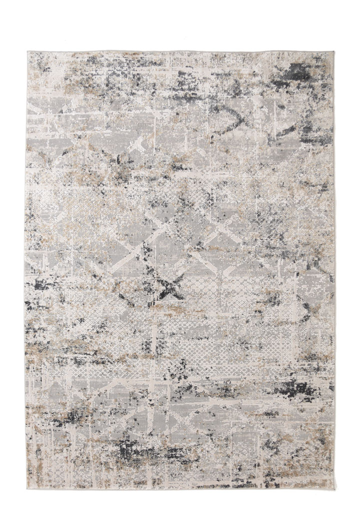 χαλί silky 344a grey royal carpet - 70 x 240 cm