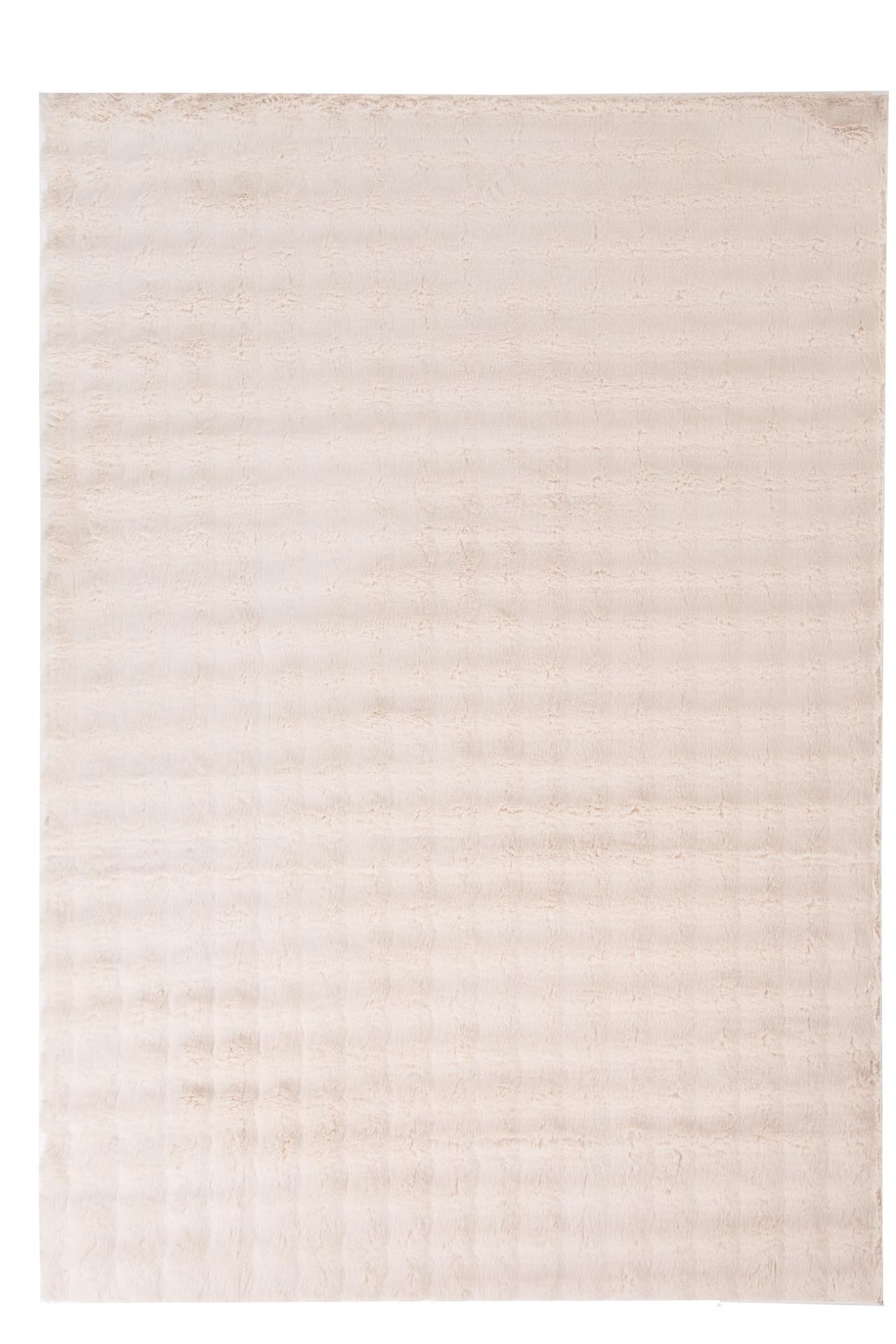 γούνινο χαλί bunny bubble beige royal carpet - 67 x 140 cm