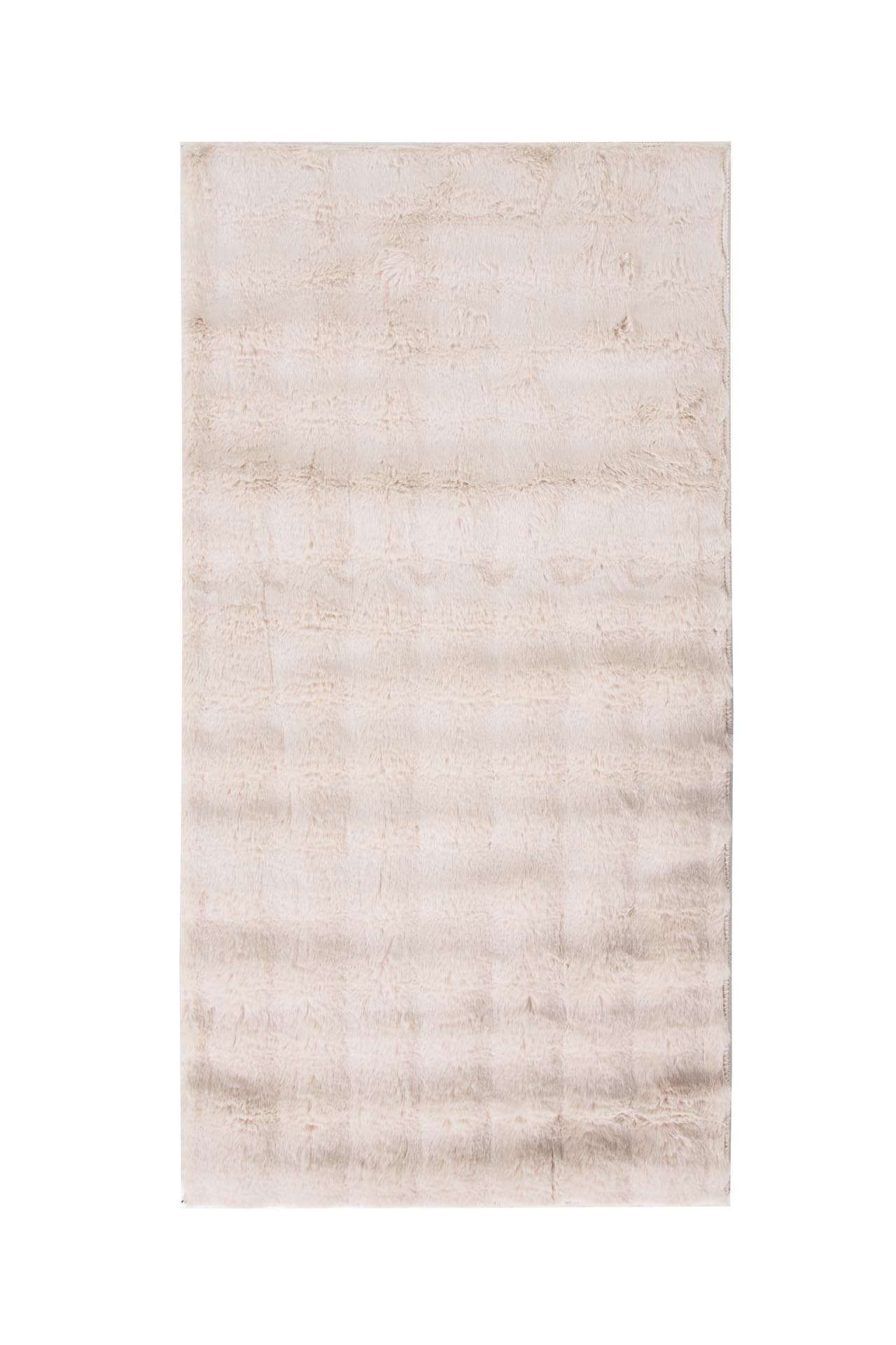 γούνινο χαλί bunny bubble beige royal carpet - 67 x 140 cm