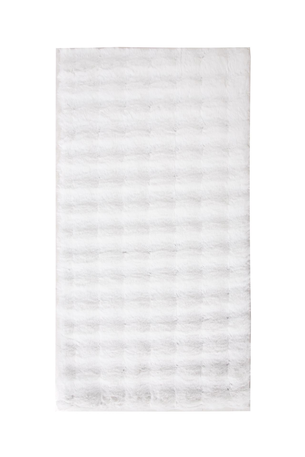 γούνινο χαλί bunny bubble white royal carpet - 133 x 190 cm