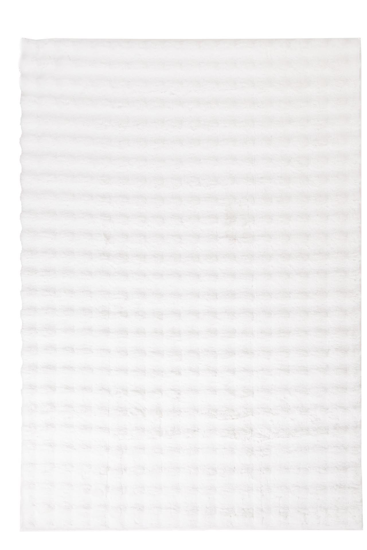 γούνινο χαλί bunny bubble white royal carpet - 200 x 250 cm