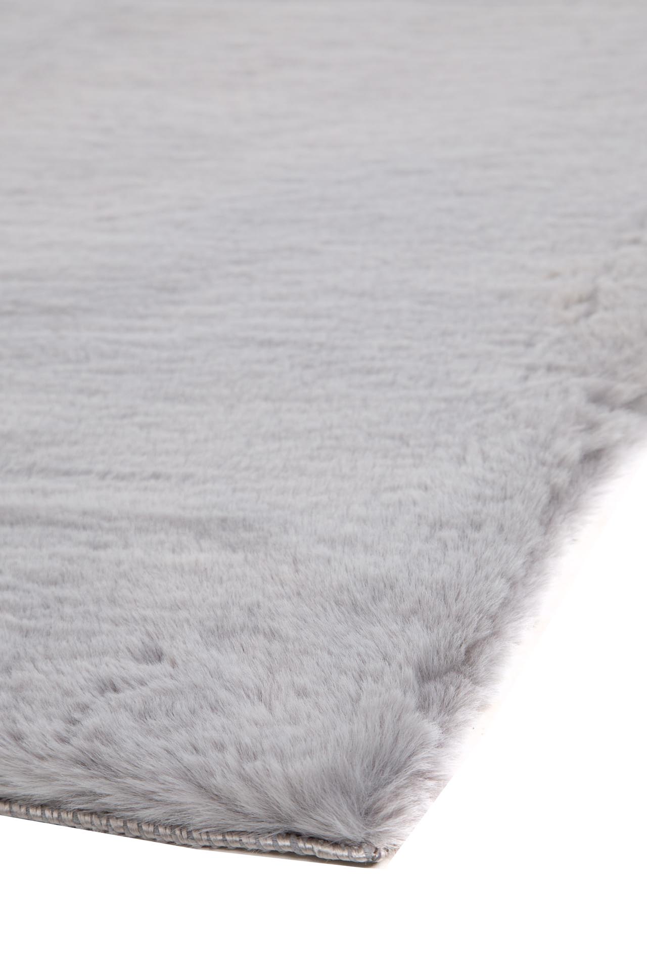 γούνινο χαλί bunny rabbit grey royal carpet - 200 x 250 cm