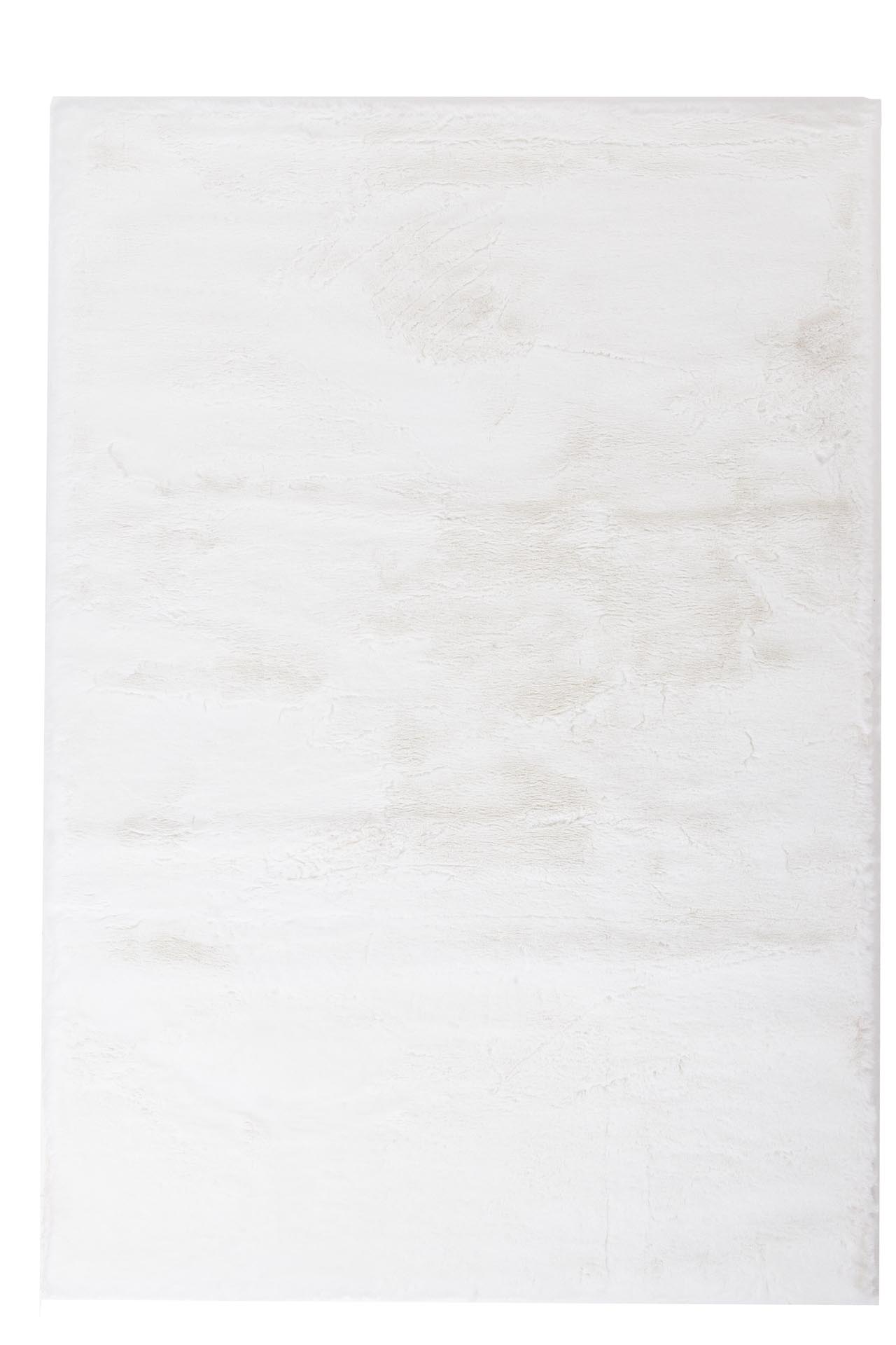 γούνινο χαλί bunny shape rabbit white royal carpet - 60 x 90 cm