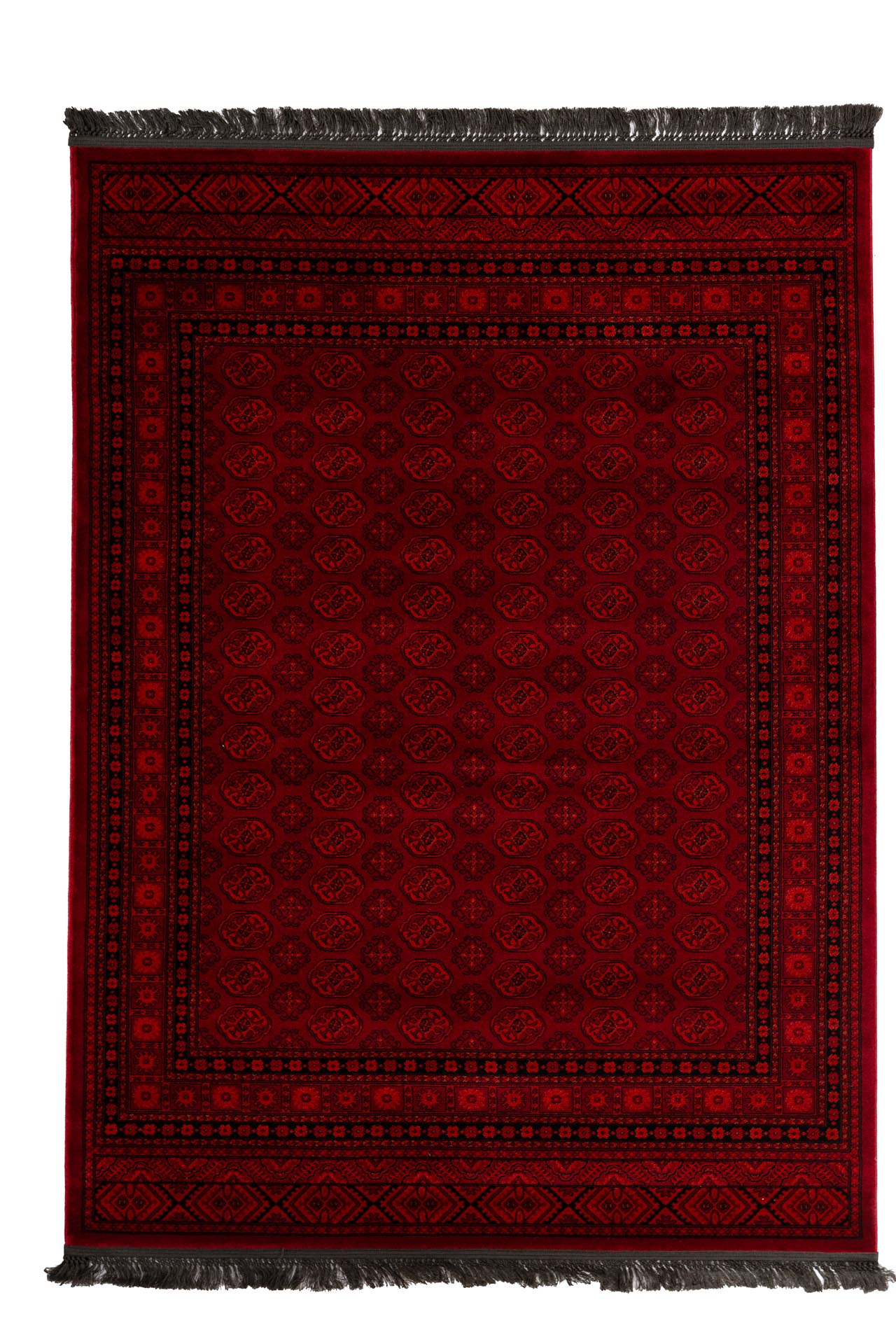 κλασικό χαλί afgan 7454a d.red royal carpet - 133 x 190 cm