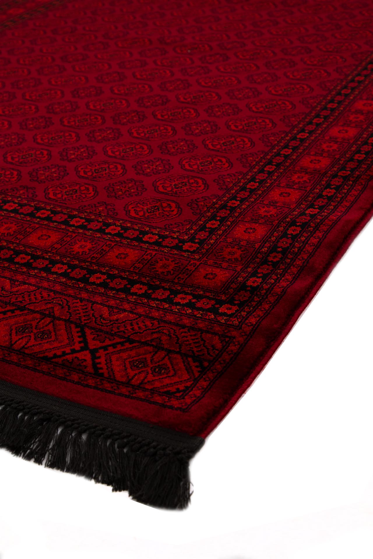 κλασικό χαλί afgan 7454a d.red royal carpet - 133 x 190 cm