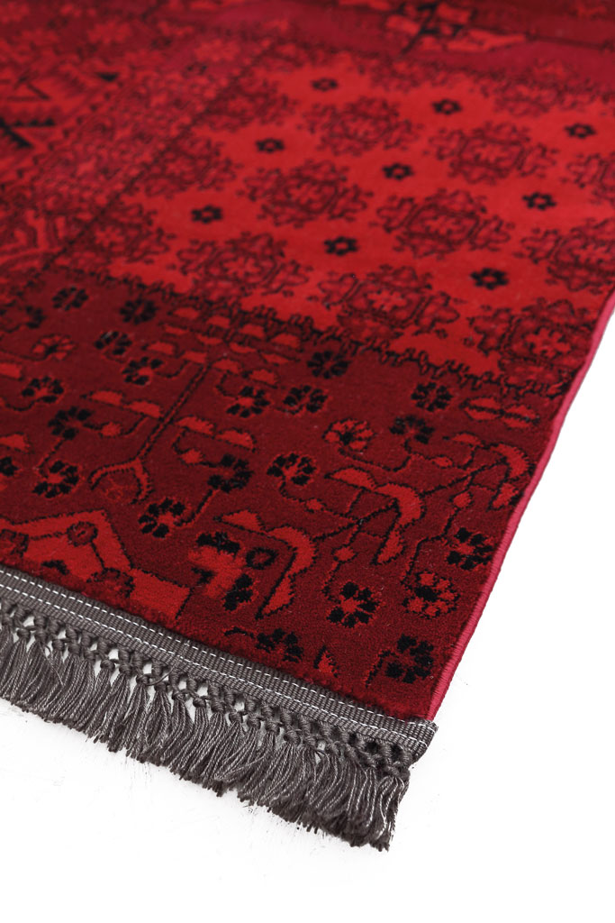κλασικό χαλί afgan 7675a d.red royal carpet - 67 x 500 cm