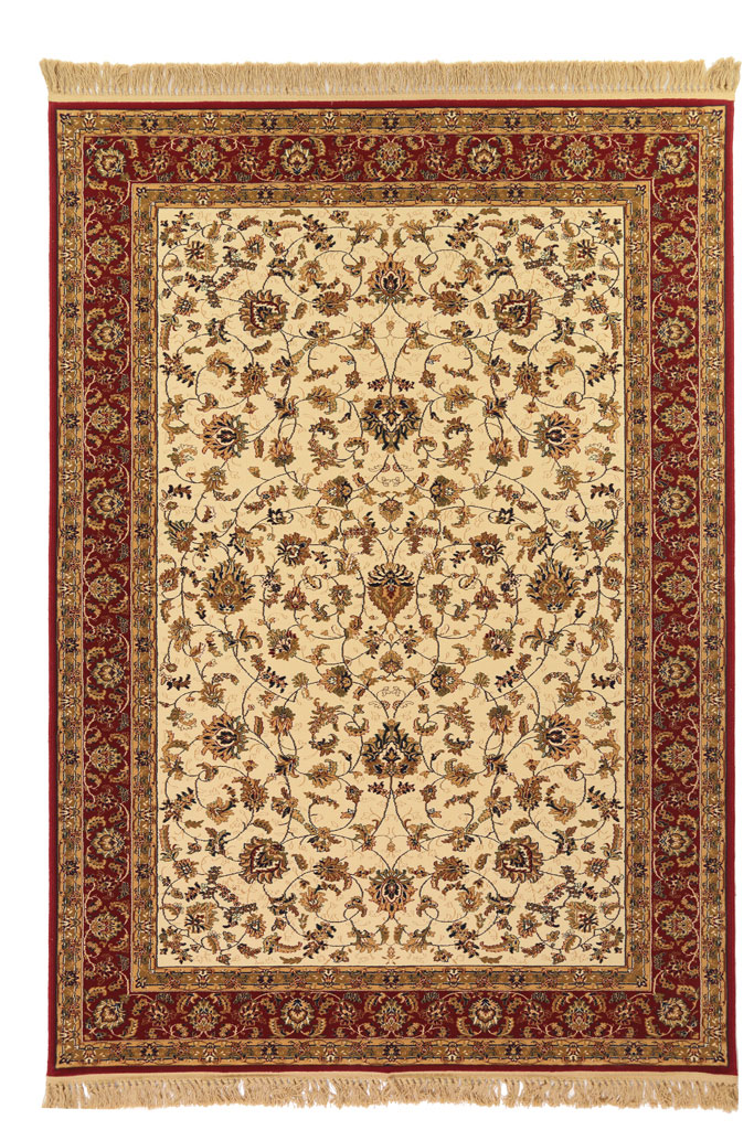 κλασικό χαλί sherazad 3046 8349 ivory royal carpet - 200 x 250 cm