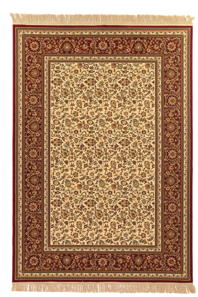 κλασικό χαλί sherazad 6464 8712b ivory royal carpet - 240 x 300 cm