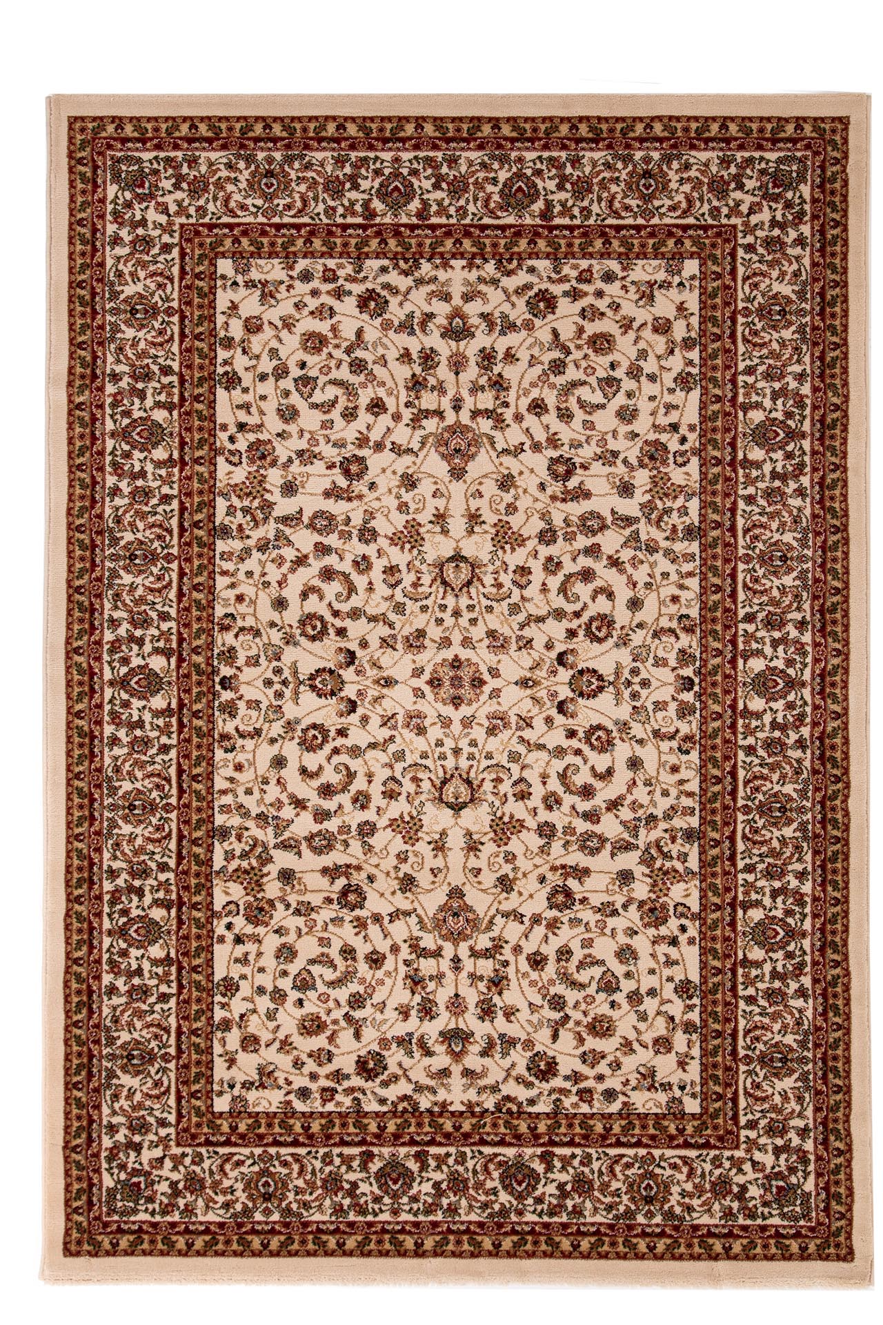 κλασικό χαλί teheran 3647 cream royal carpet - 133 x 190 cm