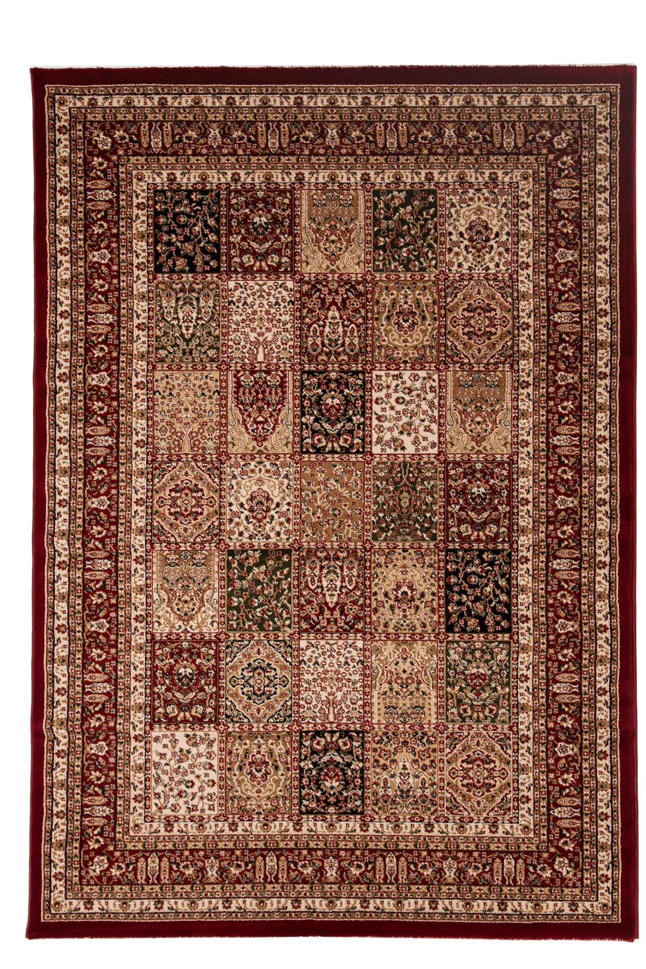κλασικό χαλί teheran 5093 red royal carpet - 240 x 300 cm