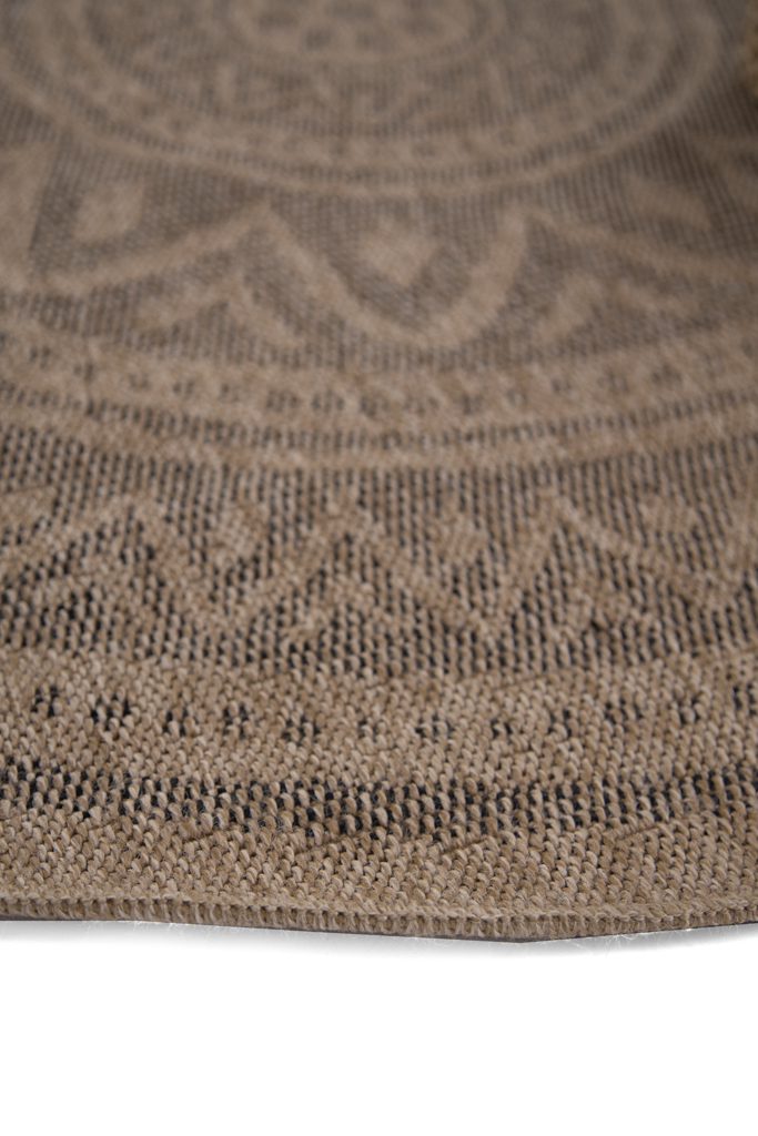 ψάθα avanos 8871 black royal carpet - 200 x 200 cm