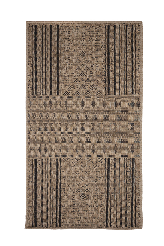 ψάθα avanos 9012 black royal carpet - 80 x 150 cm