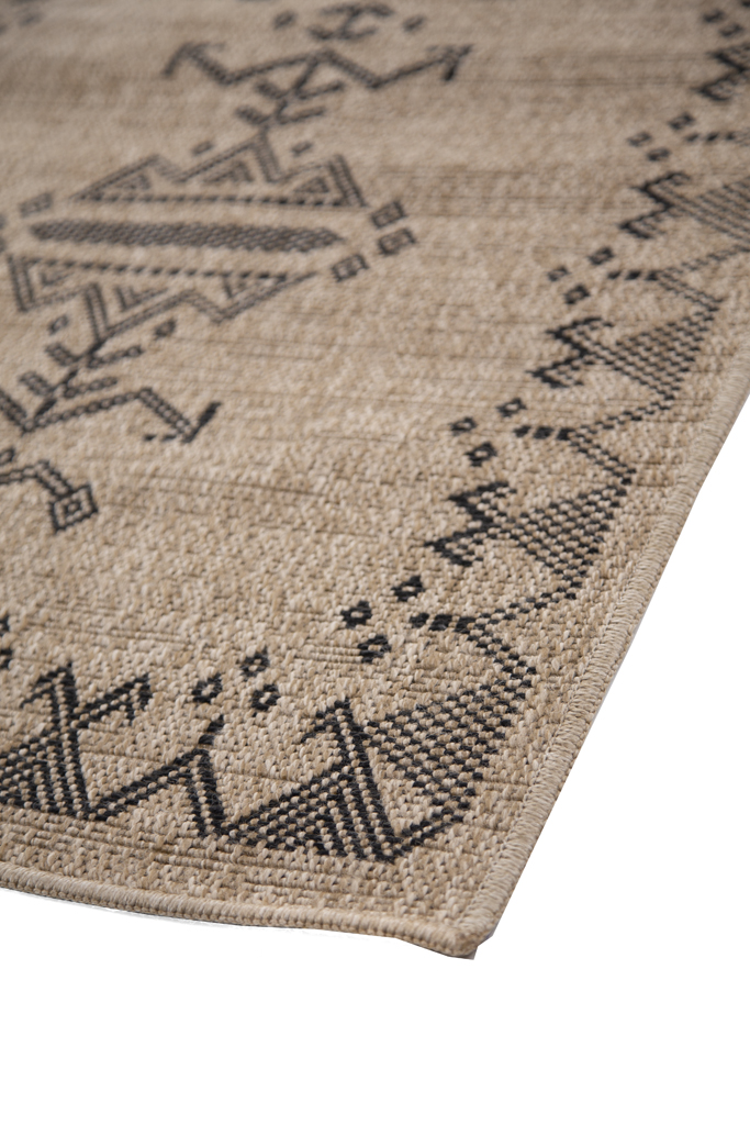 ψάθα avanos 9090 black royal carpet - 80 x 150 cm