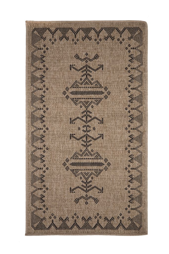 ψάθα avanos 9090 black royal carpet - 80 x 150 cm