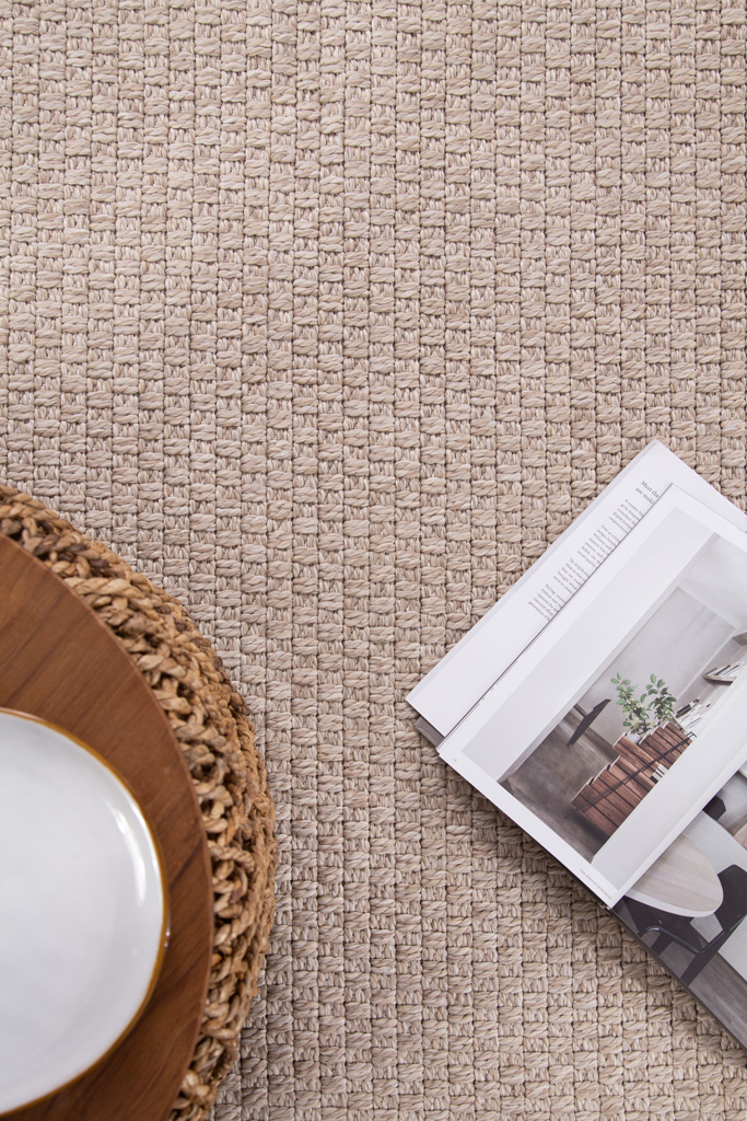 ψάθα eco 3555 3 beige royal carpet - 130 x 190 cm