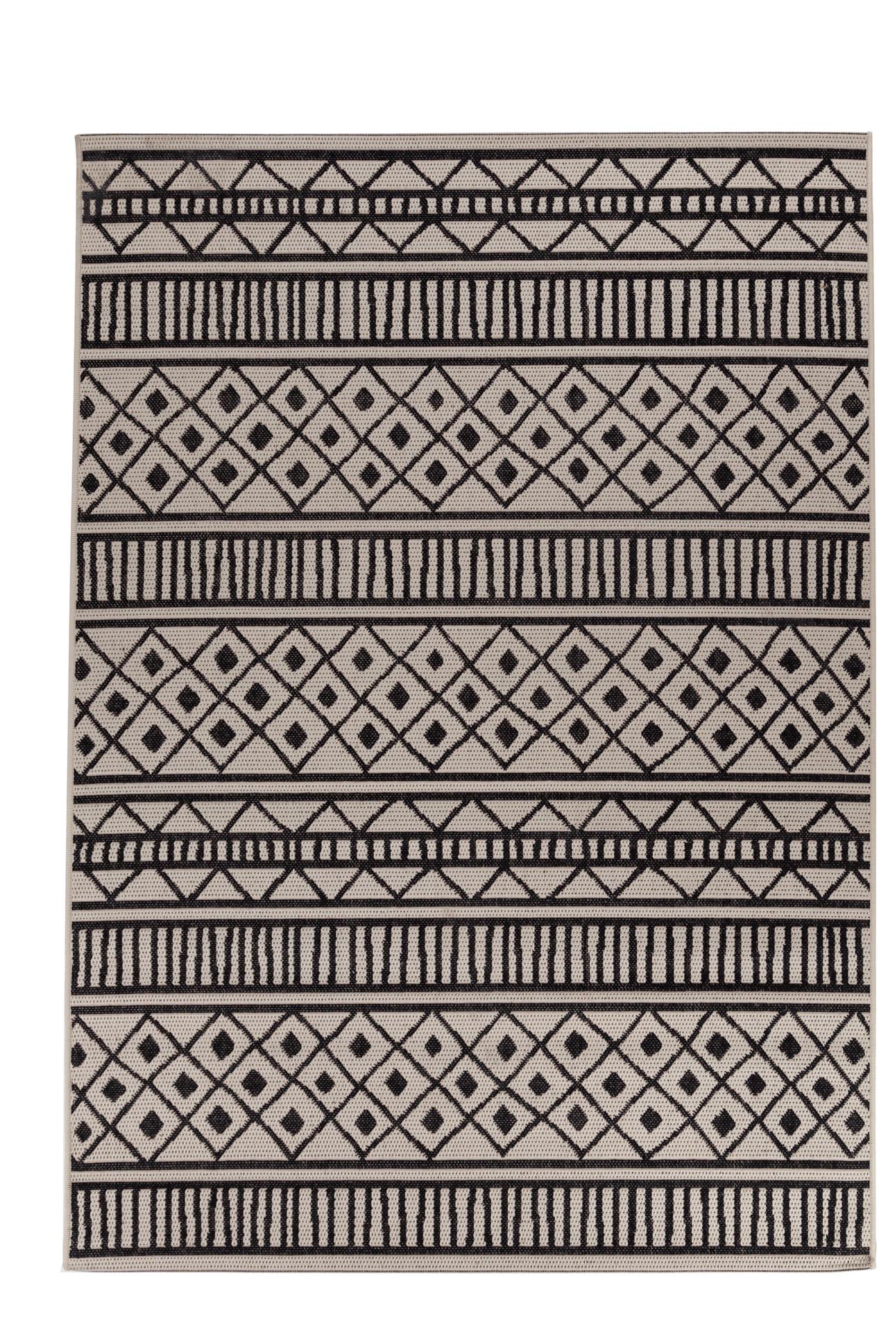 ψάθα flox black 3603w royal carpet - 160 x 235 cm