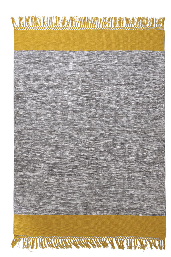 Χαλι Urban Cotton Kilim Flitter Yellow Royal Carpet 070x140