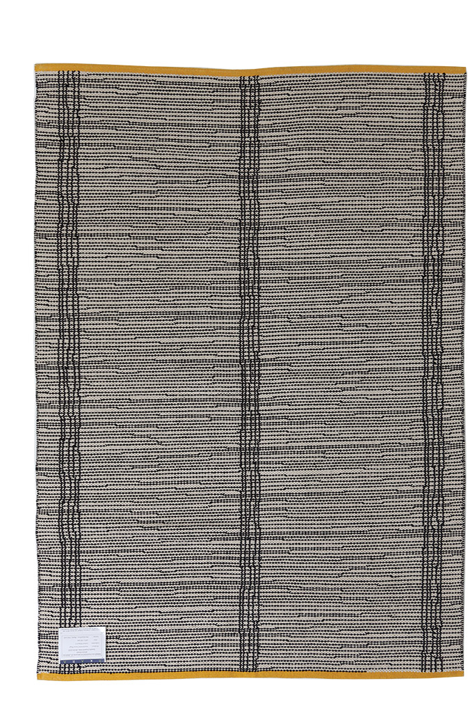 Χαλι Urban Cotton Kilim Marshmallow Old Gold Royal Carpet  070x140
