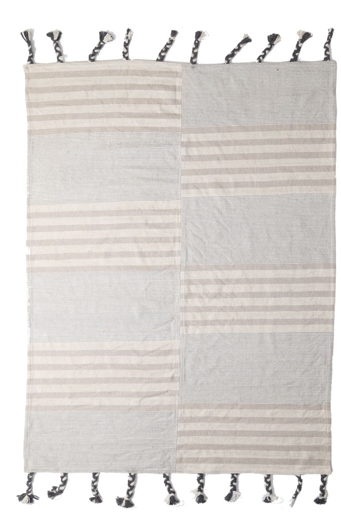Χαλί Lotus Cotton Kilim 065 Grey Royal Carpet 100x160