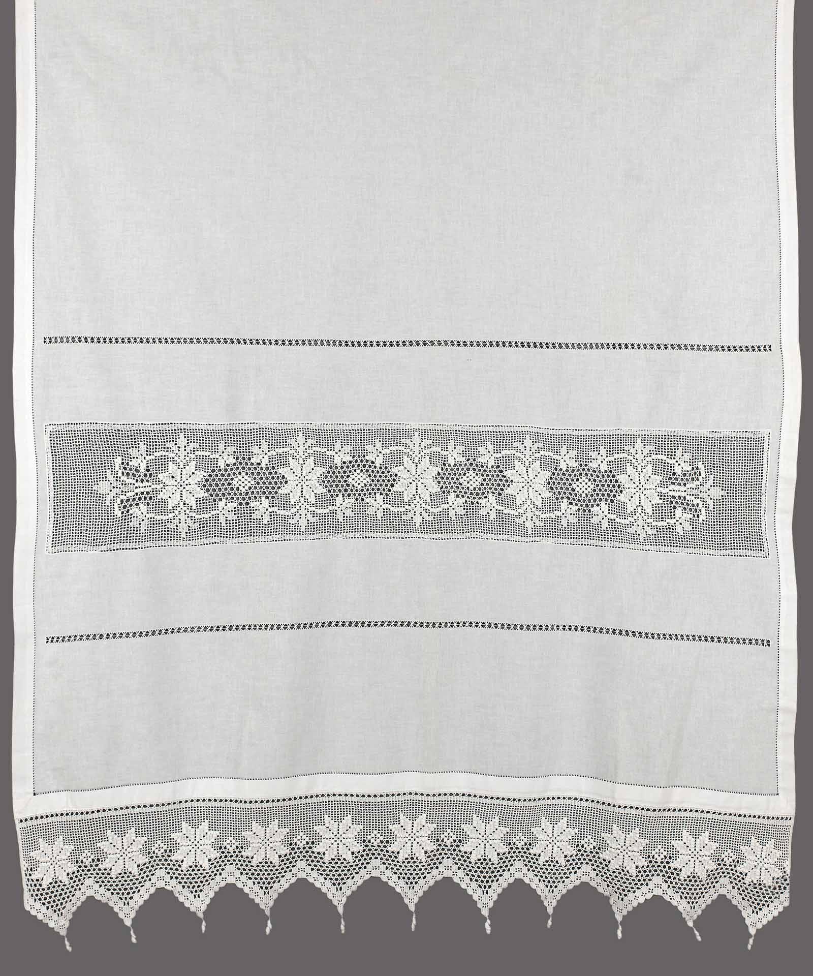 Κουρτίνα Με Τούνελ 160x160 Silk Fashion 021 Λευκό