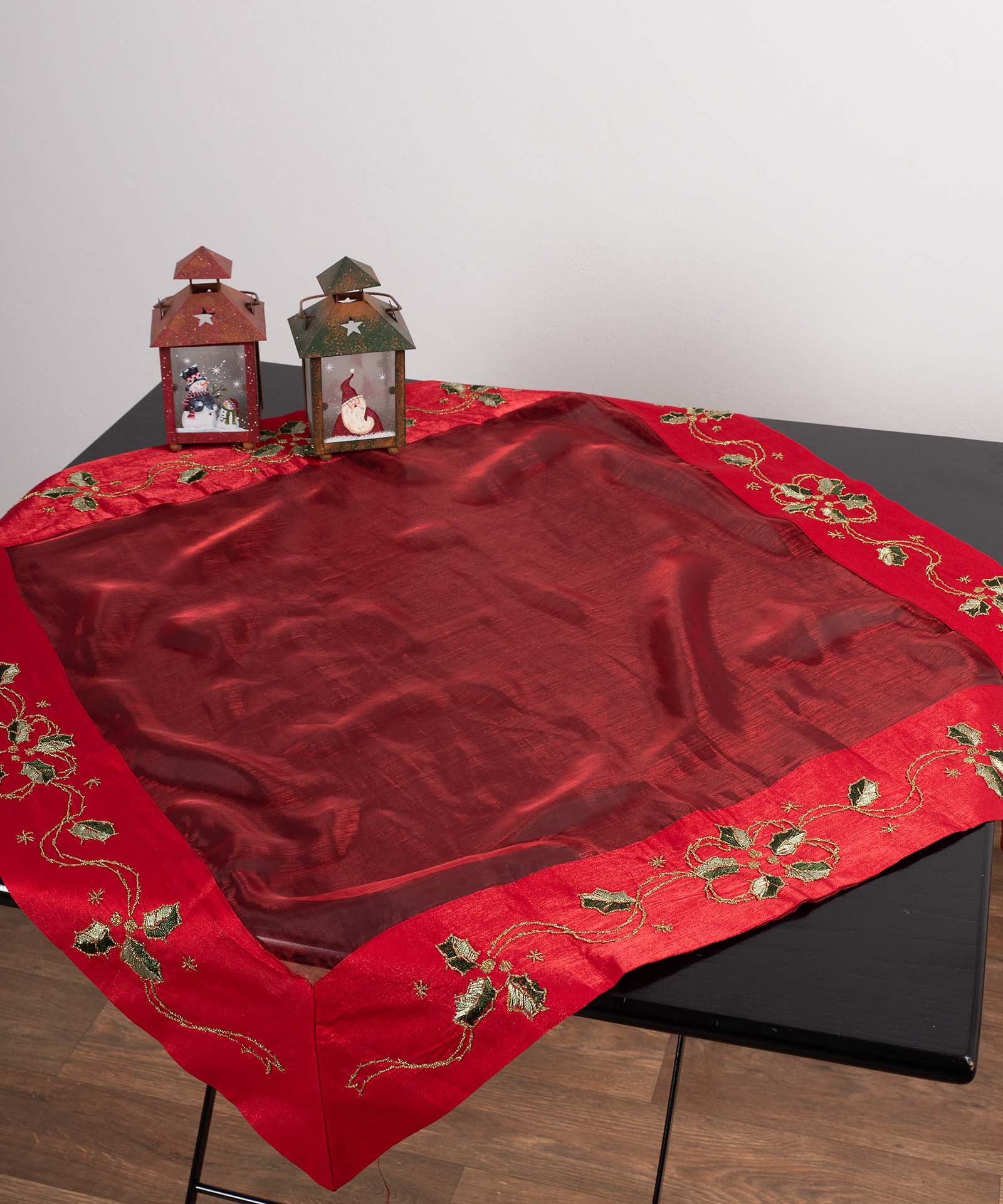 Καρέ Χριστουγενιάτικο 90x90 Silk Fashion 1262