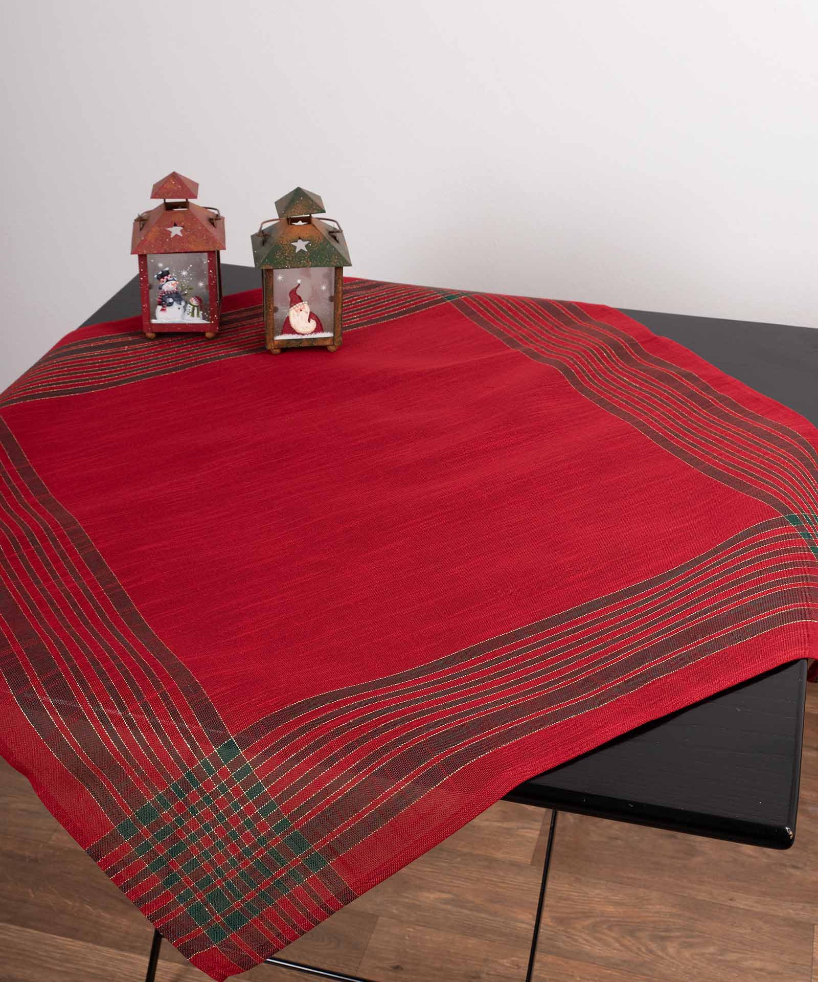 Τραπεζομάντηλο Χριστουγενιάτικο 160x250 Silk Fashion 2447