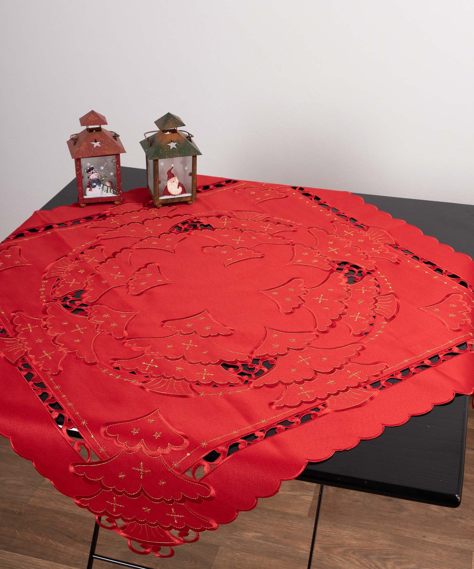 Καρέ Χριστουγενιάτικο 90x90 Silk Fashion 406-8