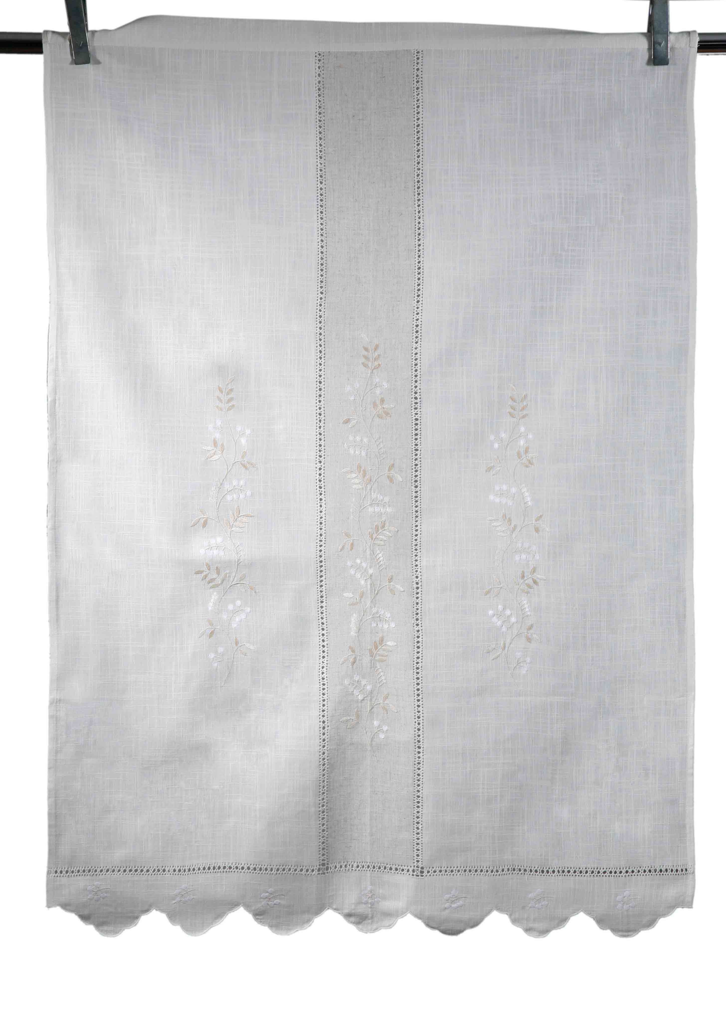 Κουρτίνα Με Τούνελ 90x130 Silk Fashion 465 Ivory/Άμμου