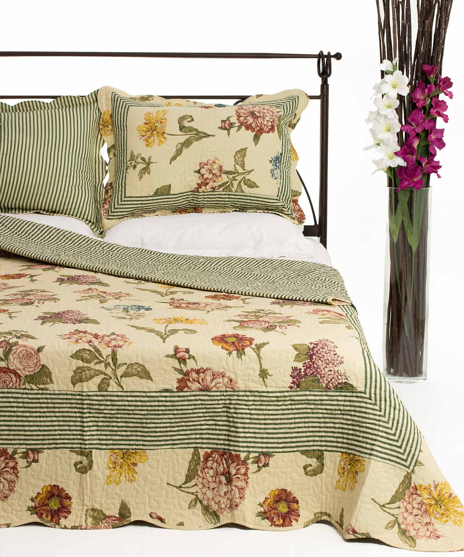 Κουβερλί Σετ Υπέρδιπλο 220x240 Silk Fashion 478