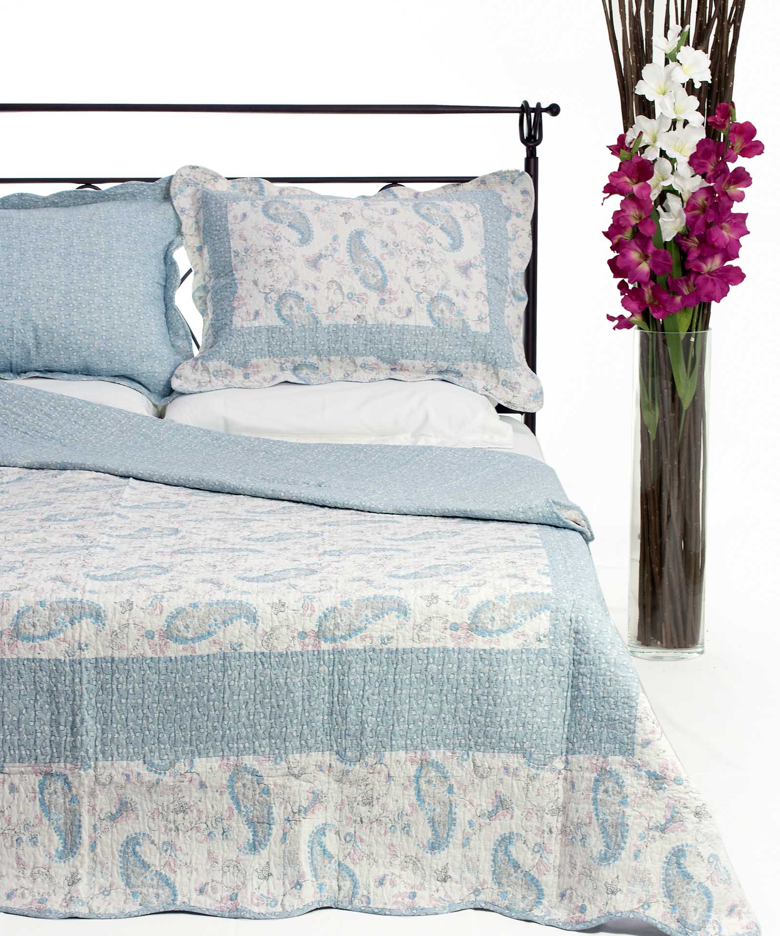 Κουβερλί Σετ Μονό 160x220 Silk Fashion 515