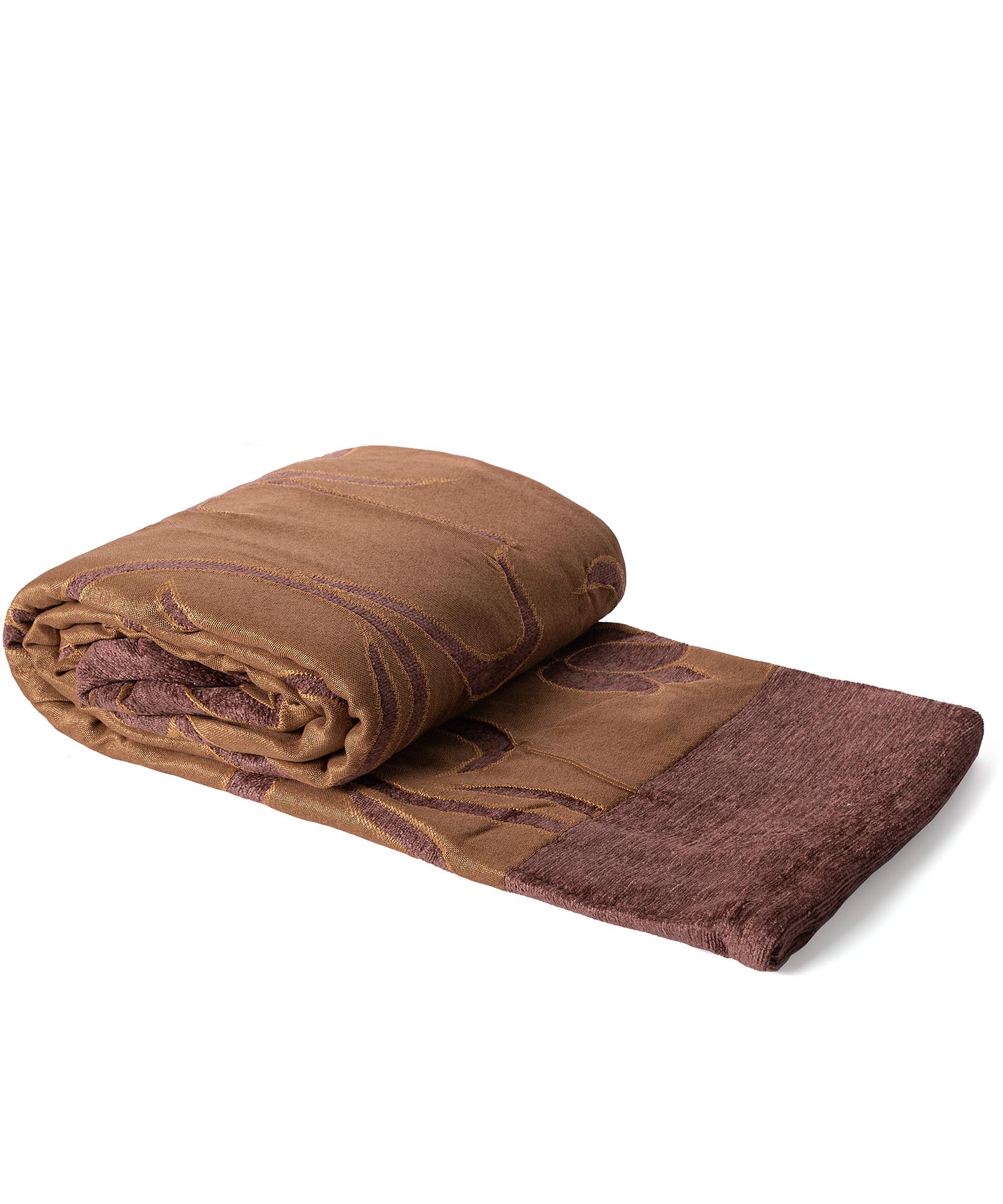 Ριχτάρι Πολυθρόνας 150x180 Silk Fashion 5178  Καφέ
