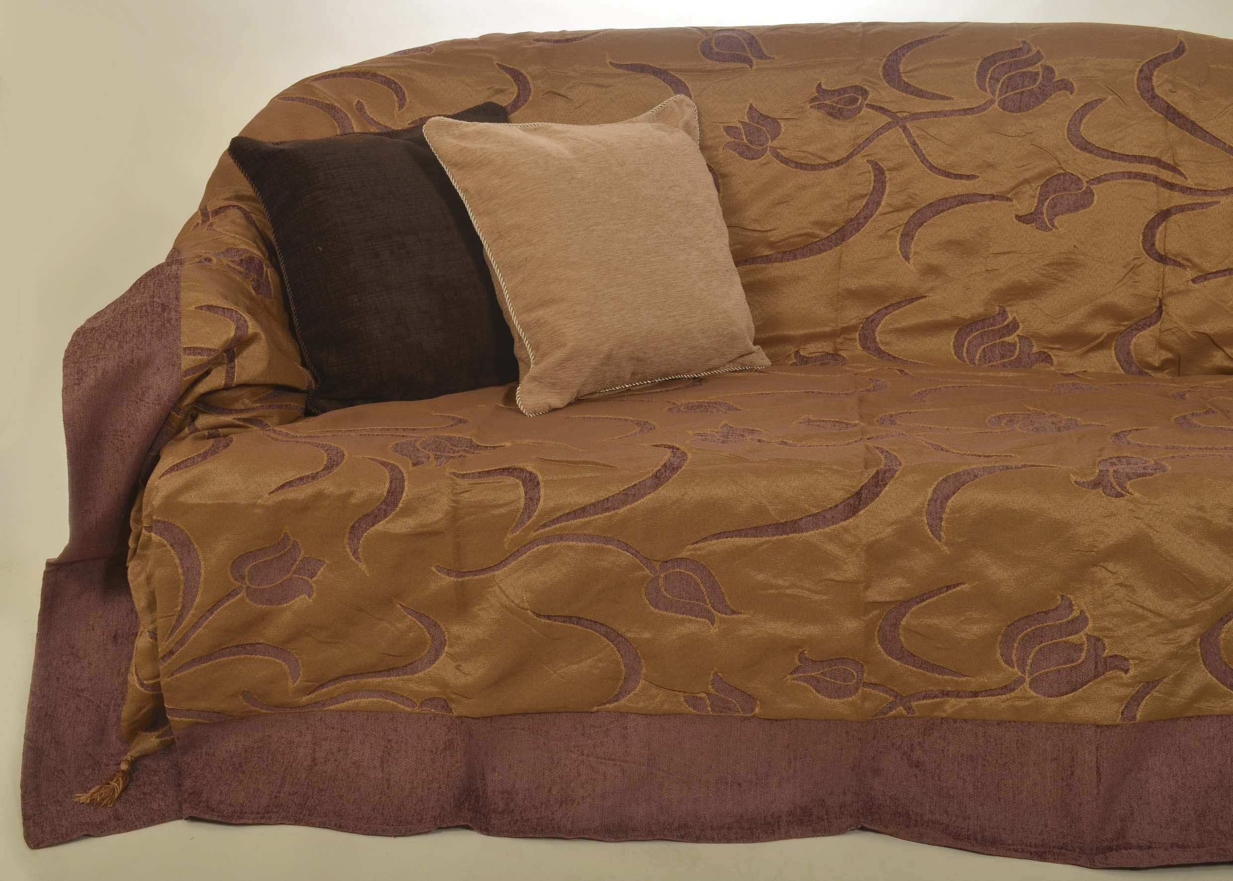 Ριχτάρι Σετ 3 Τεμ. Silk Fashion 5178  Μώβ